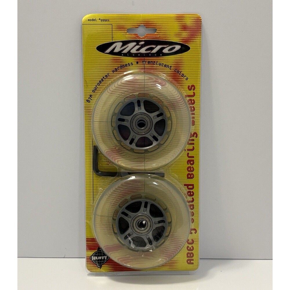 HUFFY Micro Aluminum ABEC 5 Sealed Bearing Scooter Replacement Wheels MPN 99921